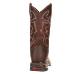 'Rocky' Men's 10" Original Ride Branson Roper WP Round Toe - Tan / Bridle Brown 11 'Rocky' Men's 10" Original Ride Branson Roper WP Round Toe - Tan / Bridle Brown -Cheap Clothing Store FQ0002732 back 1024x1024@2x