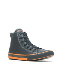 'Harley Davidson' Men's 4.25" Nathan Hi-Top Sneaker - Black -Cheap Clothing Store HDM D93816 101221 F15 045 1024x1024@2x
