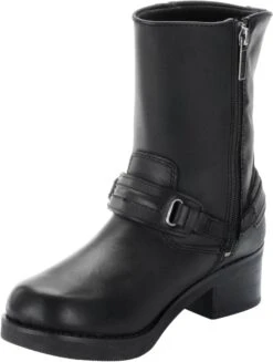 'Harley Davidson' Women's 8" Christa Harness Boot - Black -Cheap Clothing Store HDW D85298 080714 F15 135 1024x1024@2x