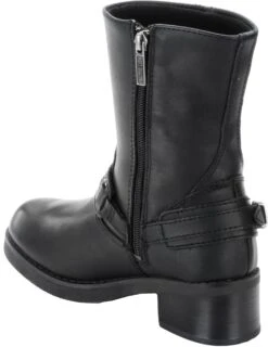 'Harley Davidson' Women's 8" Christa Harness Boot - Black -Cheap Clothing Store HDW D85298 080714 F15 225 1024x1024@2x
