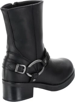 'Harley Davidson' Women's 8" Christa Harness Boot - Black -Cheap Clothing Store HDW D85298 080714 F15 315 1024x1024@2x