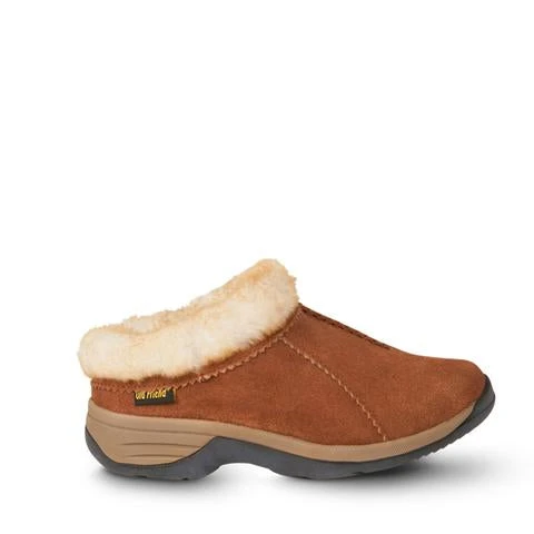 'Old Friend Footwear' Women's Snowbird II Clog Slipper - Chestnut 1 'Old Friend Footwear' Women's Snowbird II Clog Slipper - Chestnut