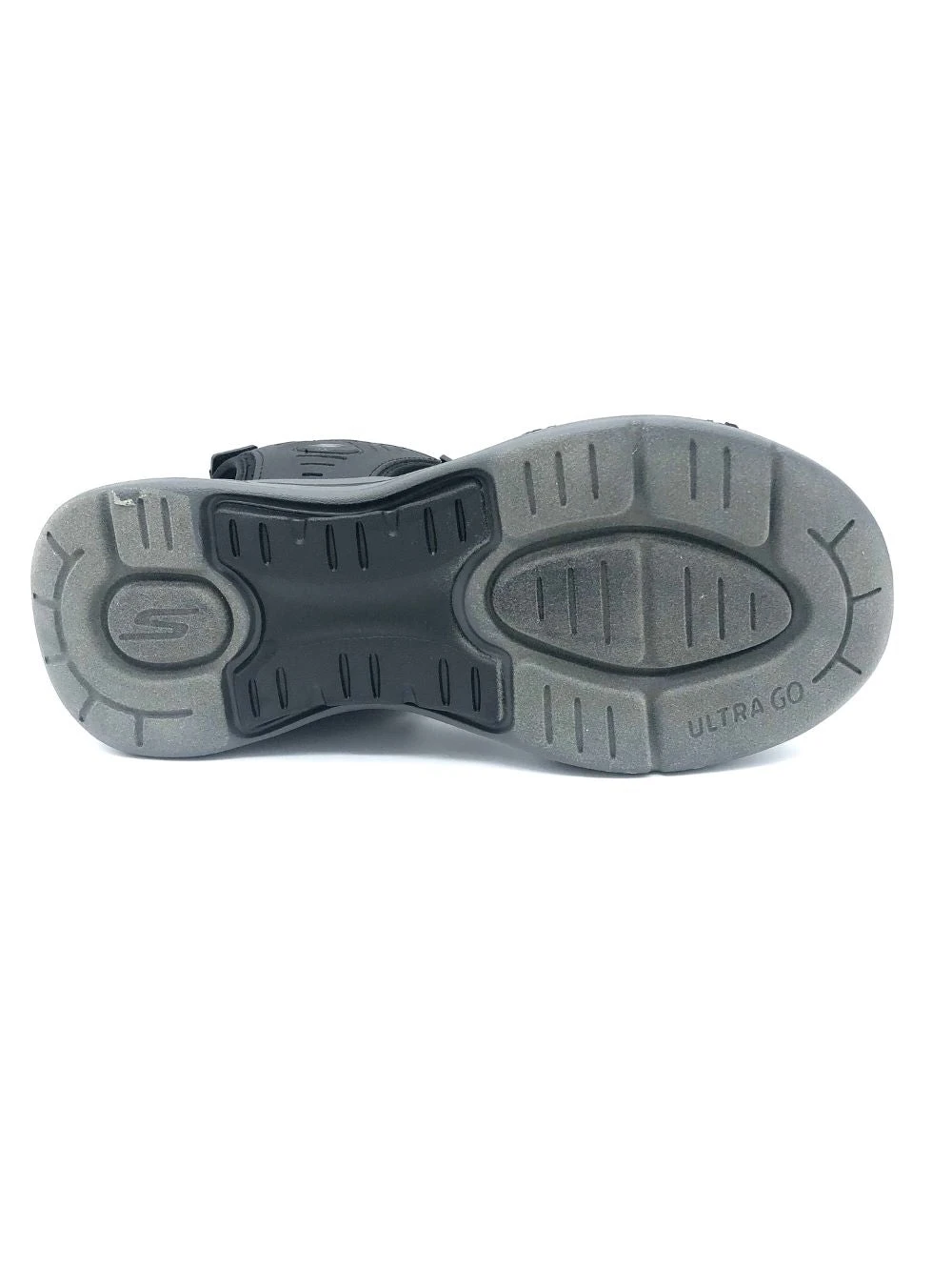 'Skechers' Men's GOwalk Arch Fit Sandal - Black / Charcoal 4 'Skechers' Men's GOwalk Arch Fit Sandal - Black / Charcoal - Image 4