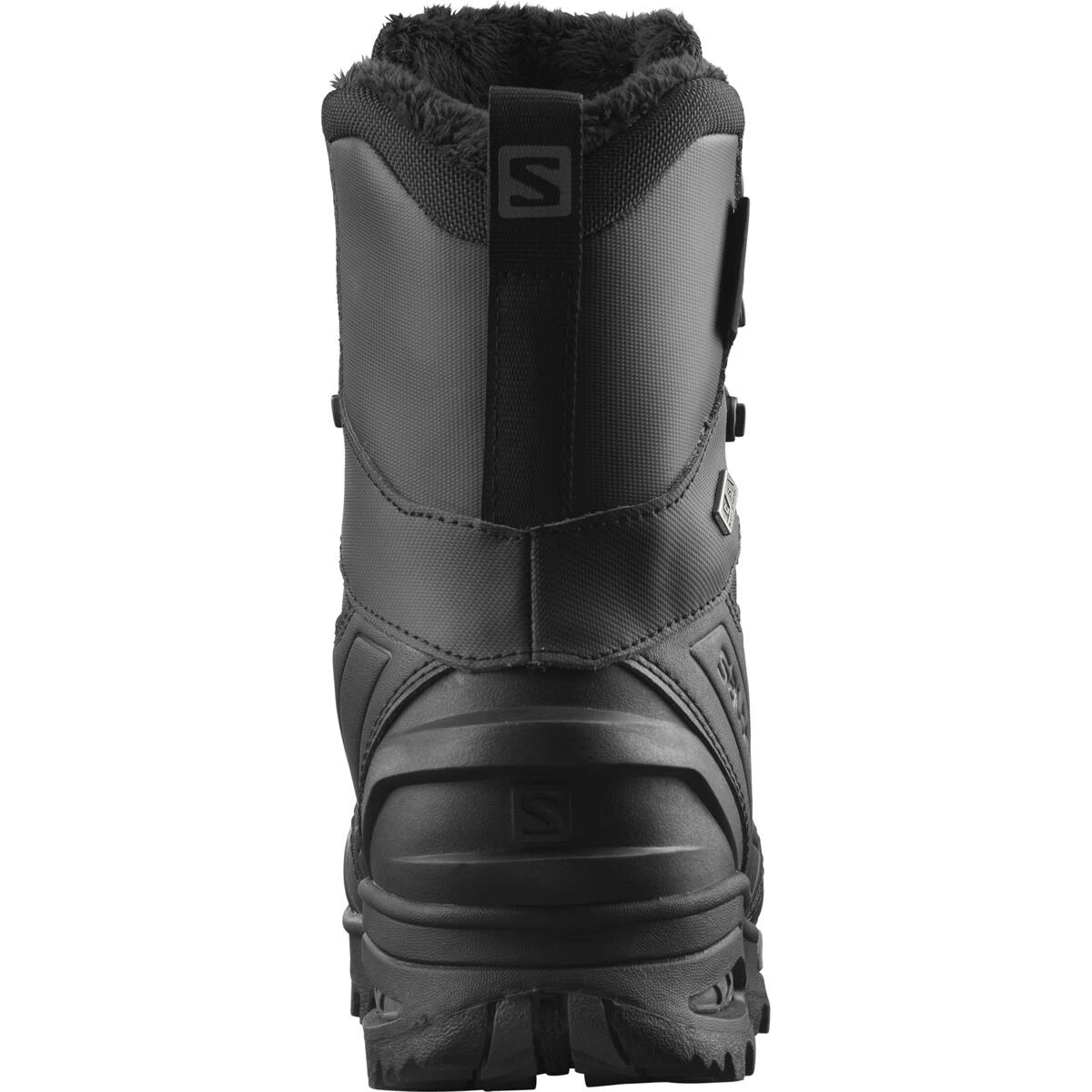 'Salomon' Men's 8" Toundra Pro Climasalomon™ WP Winter - Black / Magnet 5 'Salomon' Men's 8" Toundra Pro Climasalomon™ WP Winter - Black / Magnet - Image 5