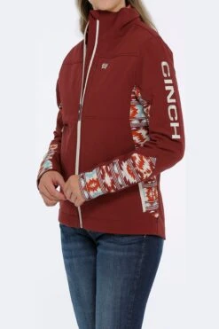 'Cinch' Women's Concealed Carry Bonded Jacket - Burgundy -Cheap Clothing Store MAJ9857001 2 1024x1024@2x