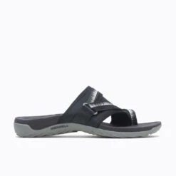 'Merrell' Women's Terran 3 Cush Post Sandal - Black -Cheap Clothing Store MRLW J002728 032421 S22 000 1024x1024@2x