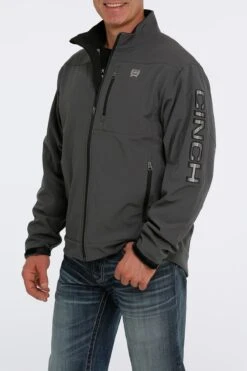 'Cinch' Men's Lined Bonded Jacket - Grey -Cheap Clothing Store MWJ1567002 3 1024x1024@2x