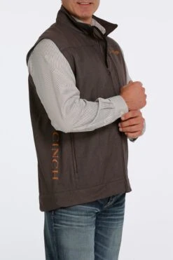 'Cinch' Men's Bonded Vest - Brown -Cheap Clothing Store MWV1515013 3 1024x1024@2x