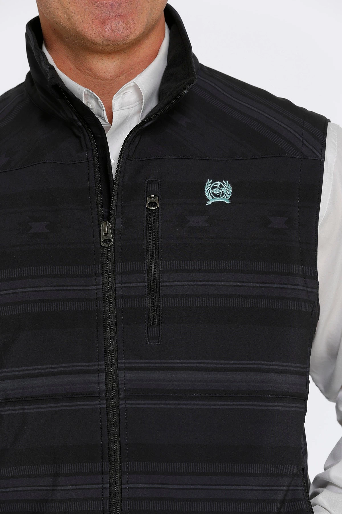 'Cinch' Men's Bonded Vest - Black 2 'Cinch' Men's Bonded Vest - Black - Image 2