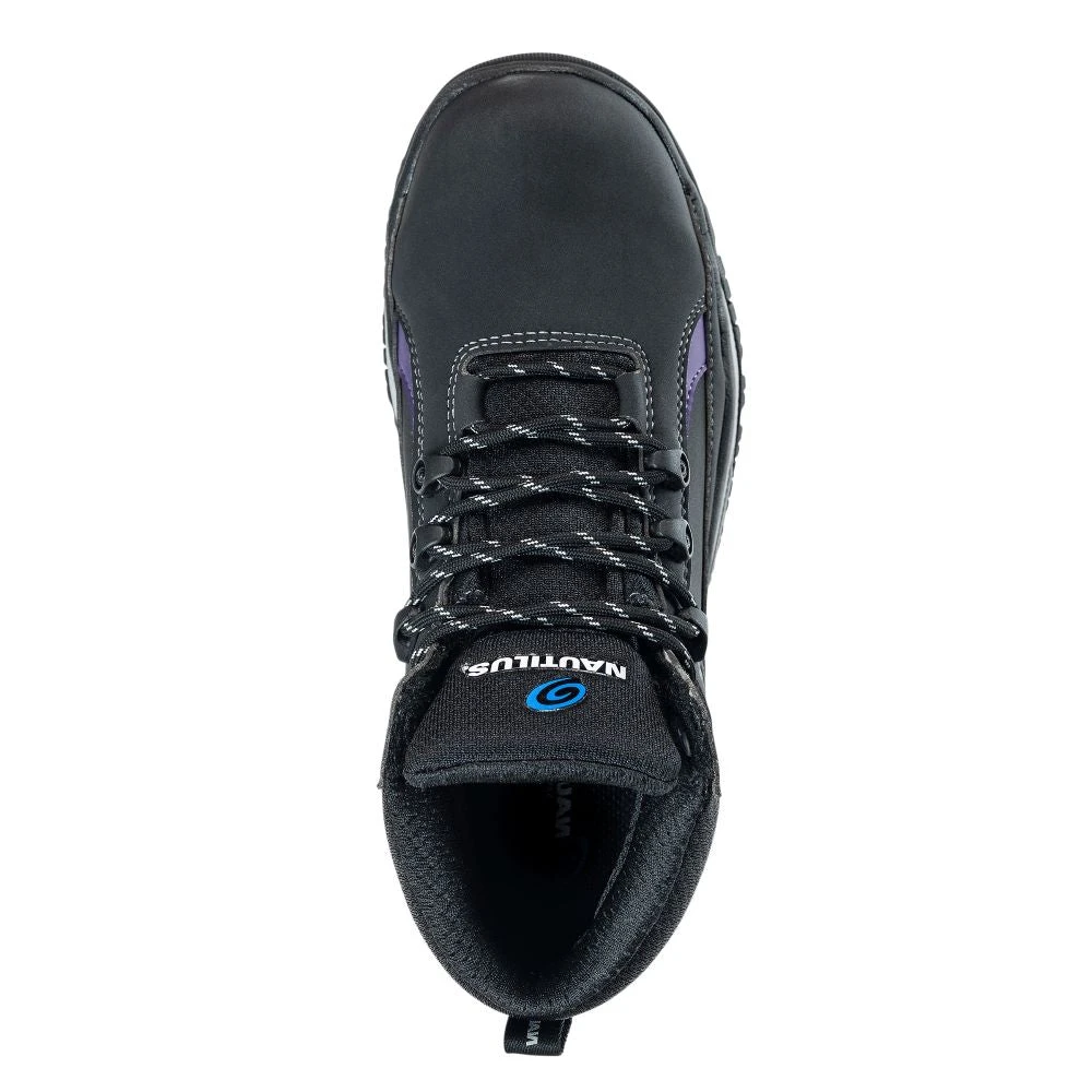 'Nautilus' Women's Urban Int. MetGuard EH SR Alloy Toe - Black / Purple 2 'Nautilus' Women's Urban Int. MetGuard EH SR Alloy Toe - Black / Purple - Image 2