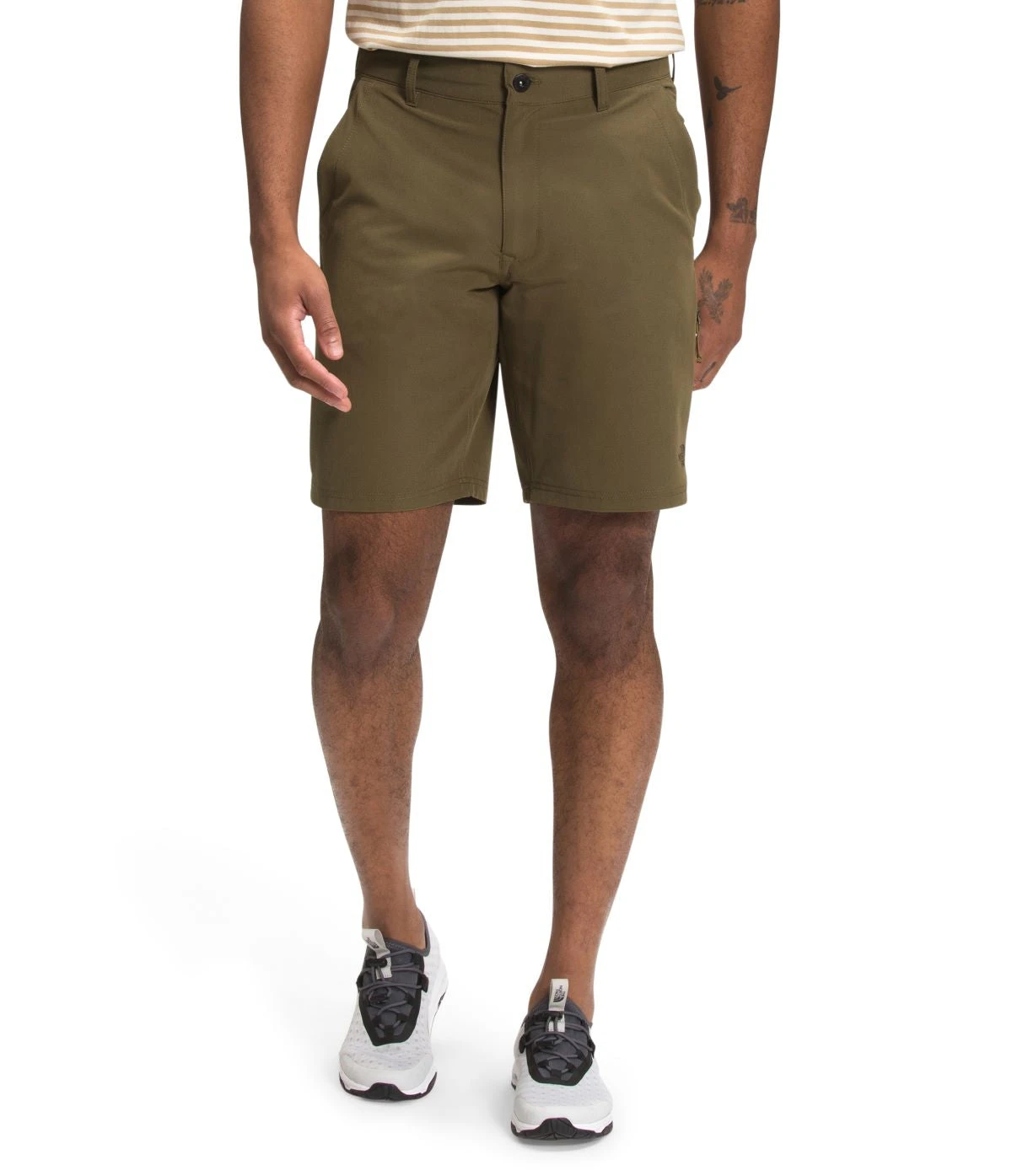 'The North Face' Men's Rolling Sun Packable Short - Military Olive 1 'The North Face' Men's Rolling Sun Packable Short - Military Olive