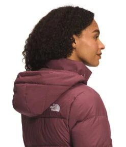 'The North Face' Women's Gotham Jacket - Wild Ginger -Cheap Clothing Store NF0A4R33 6R4 modelhood3 1024x1024@2x