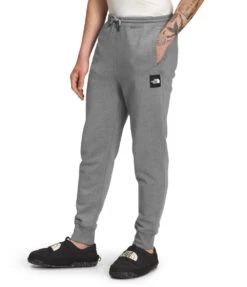 'The North Face' Men's Box NSE Joggers - TNF Medium Grey Heather / TNF Black -Cheap Clothing Store NF0A7UOA GVD model34 1024x1024@2x