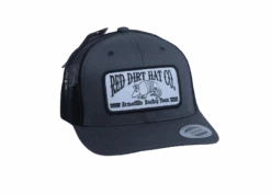 'Red Dirt Hat Company' Men's Dillo Cap - Grey / Black