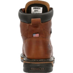'Rocky' Men's 6" Ironclad MetGuard EH WP Steel Toe - Brown -Cheap Clothing Store RKK0362 back 1024x1024@2x