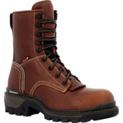 'Rocky' Men's 9" Rams Horn EH WP Logger Soft Toe - Brown 12 'Rocky' Men's 9" Rams Horn EH WP Logger Soft Toe - Brown -Cheap Clothing Store RKK0395 1024x1024@2x
