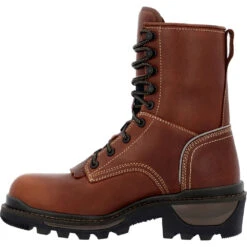 'Rocky' Men's 9" Rams Horn EH WP Logger Soft Toe - Brown 13 'Rocky' Men's 9" Rams Horn EH WP Logger Soft Toe - Brown -Cheap Clothing Store RKK0395 instep profile 1024x1024@2x