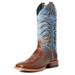 'Ariat' Men's 13" Firecatcher Western Square Toe - Well Brown -Cheap Clothing Store S21 MNS WEST 10035952 3 4 front 1024x1024@2x