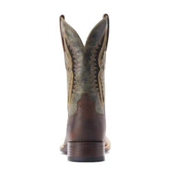 'Ariat' Men's 11" Rowder VentTEK 360° Western Square Toe - Rust / Forest Green -Cheap Clothing Store S23 MNS WEST 10044478 heel 1024x1024@2x