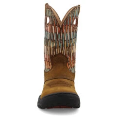 'Twisted X' Women's 9" All Around Work Soft Toe - Brown / Multi -Cheap Clothing Store WAB0013.08 4800X4800 R 1024x1024@2x