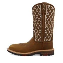 'Twisted X' Women's 11" Nano Western Work EH Carbon Toe - Oiled Saddle -Cheap Clothing Store WXBN002.06 4800x4800 L 1024x1024@2x