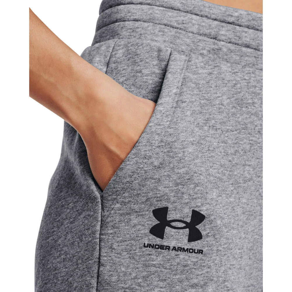 'Under Armour' Women's Armour Fleece Joggers - Steel Medium Heather 3 'Under Armour' Women's Armour Fleece Joggers - Steel Medium Heather - Image 3