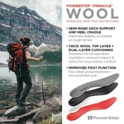 'Powerstep' Pinnacle Journey Wool Insoles -Cheap Clothing Store wool infog 1024x1024@2x